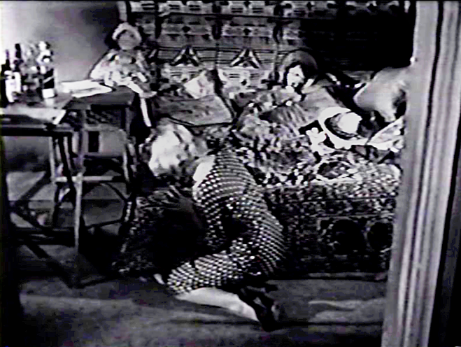 Figure 34: Frennessey March is left alone with only her many dolls for company toward the end of World for Ransom,1954.